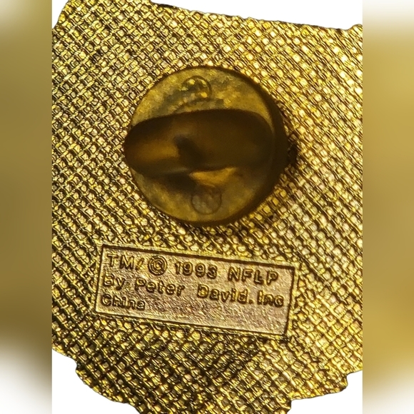 Vintage 1993 NFL Green Bay Packers Football Collectible Peter David Pin - Picture 5 of 7